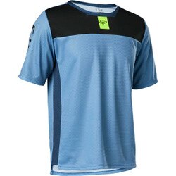 Fox Defend Short Sleeve Jersey Kids' in Dusty Blue